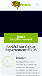 Mobile Screenshot of mde05.fr